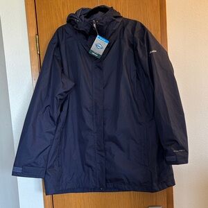 NWT Columbia Omni-Tech Rain Jacket
